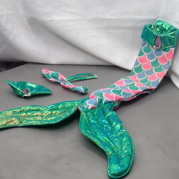 Vintage Rare 1990 Tyco Disney the Little Mermaid Singing Ariel Doll Outfit ONLY - Picture 10 of 12